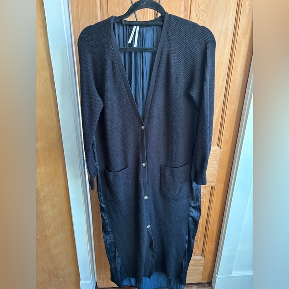 Anthropologie Sweaters - Anthropologie‎ duster/cardigan, maxi with pockets, size small/petite